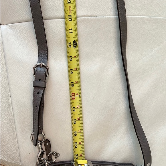 Coach Gray and Green Patterned Crossbody Bag - Picture 10 of 10